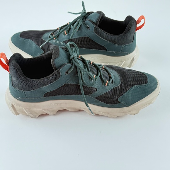 Ecco MX Low GTX Sneaker Gore-Tex Mens Shoe Size 7/7.5 EU41 Dark Green/Black - Picture 3 of 9